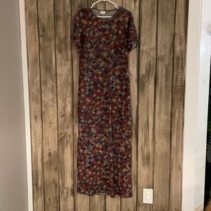 Lularoe Maria large multicolor dress
